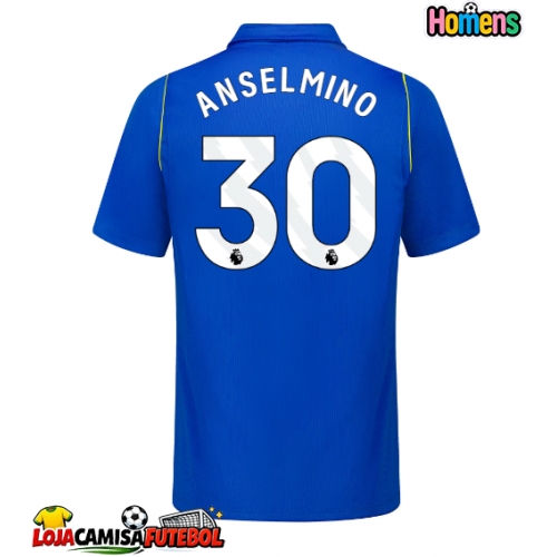 Camisa de Futebol Chelsea Aaron Anselmino #30 Equipamento Principal 2026-27 Manga Curta